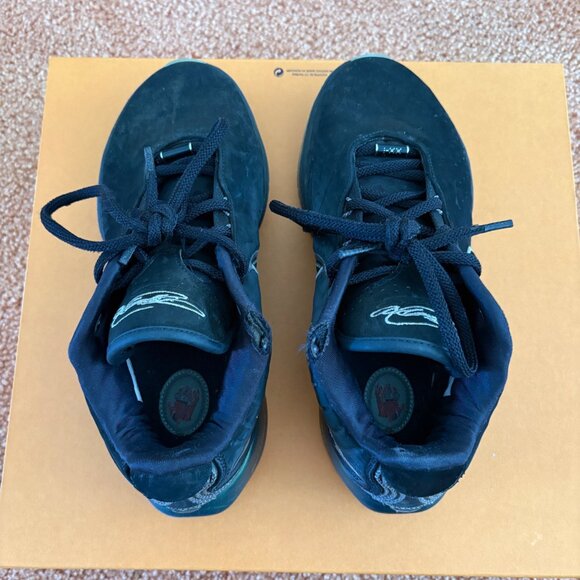 Nike LeBron 21 Tahitian Basketball Shoes Black & Oil Green Size 8.5 US Pre-Owned - Picture 11 of 12